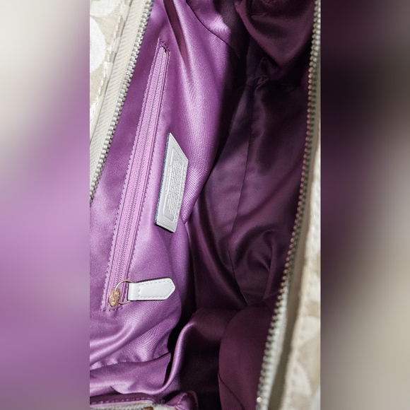 💝Coach Madison Madeline East West Satchel Bag W/Coach Wallet & Charm - Picture 4 of 15